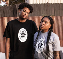 THE PEOPLE CLOTHING CO - SHORT SLEEVE LOGO TEE - HEATHER GREY