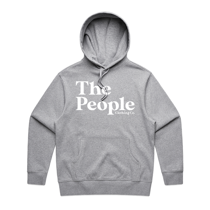 THE PEOPLE CLOTHING CO - HOODIE - HEATHER GREY