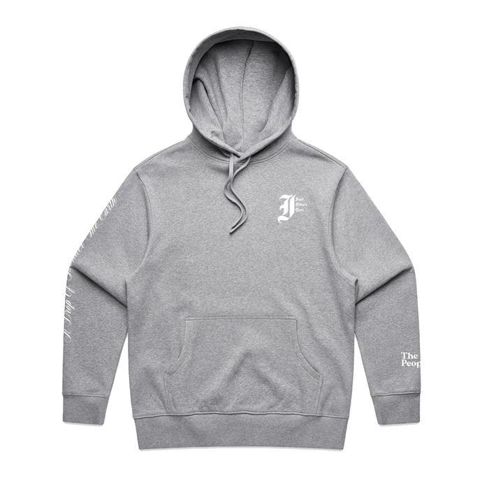 I JUST DIDN'T QUIT -  HOODIE - HEATHER GREY
